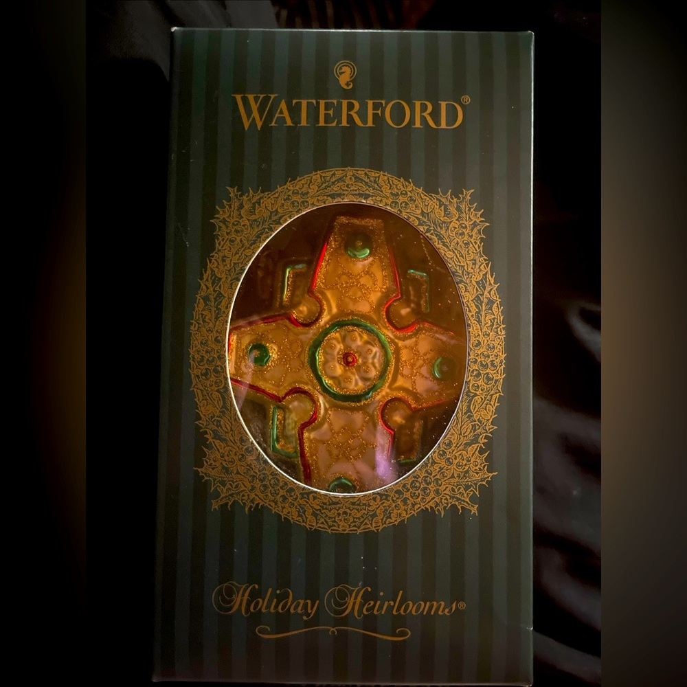 ⭐️Waterford Heirloom Celtic Cross Ornament